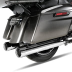 4" Slip-On Straight Mufflers for Harley Touring Street Glide (2017–2025)