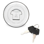 Fuel Gas Tank Cap Cover Lock w/ Key for Honda CBR250R VT250 CB600F (2011-2013)