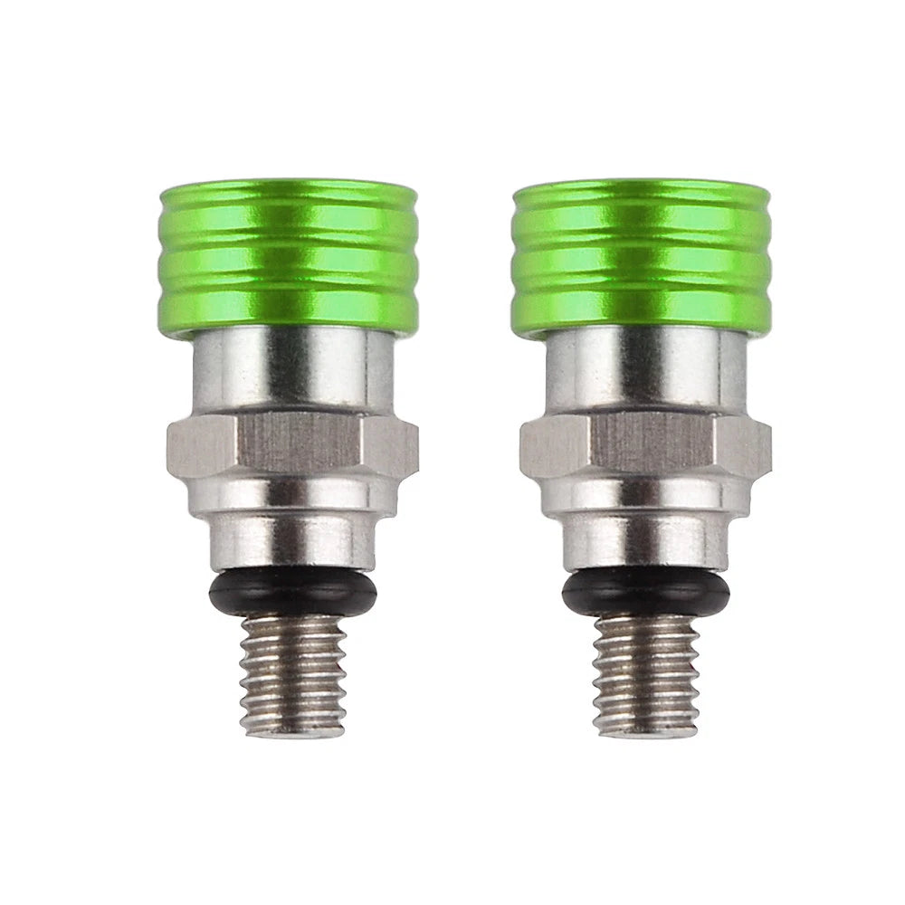 M5x0.8 CNC Fork Air Bleeder Valves for Kawasaki KX250 KX250F (1989–2014)