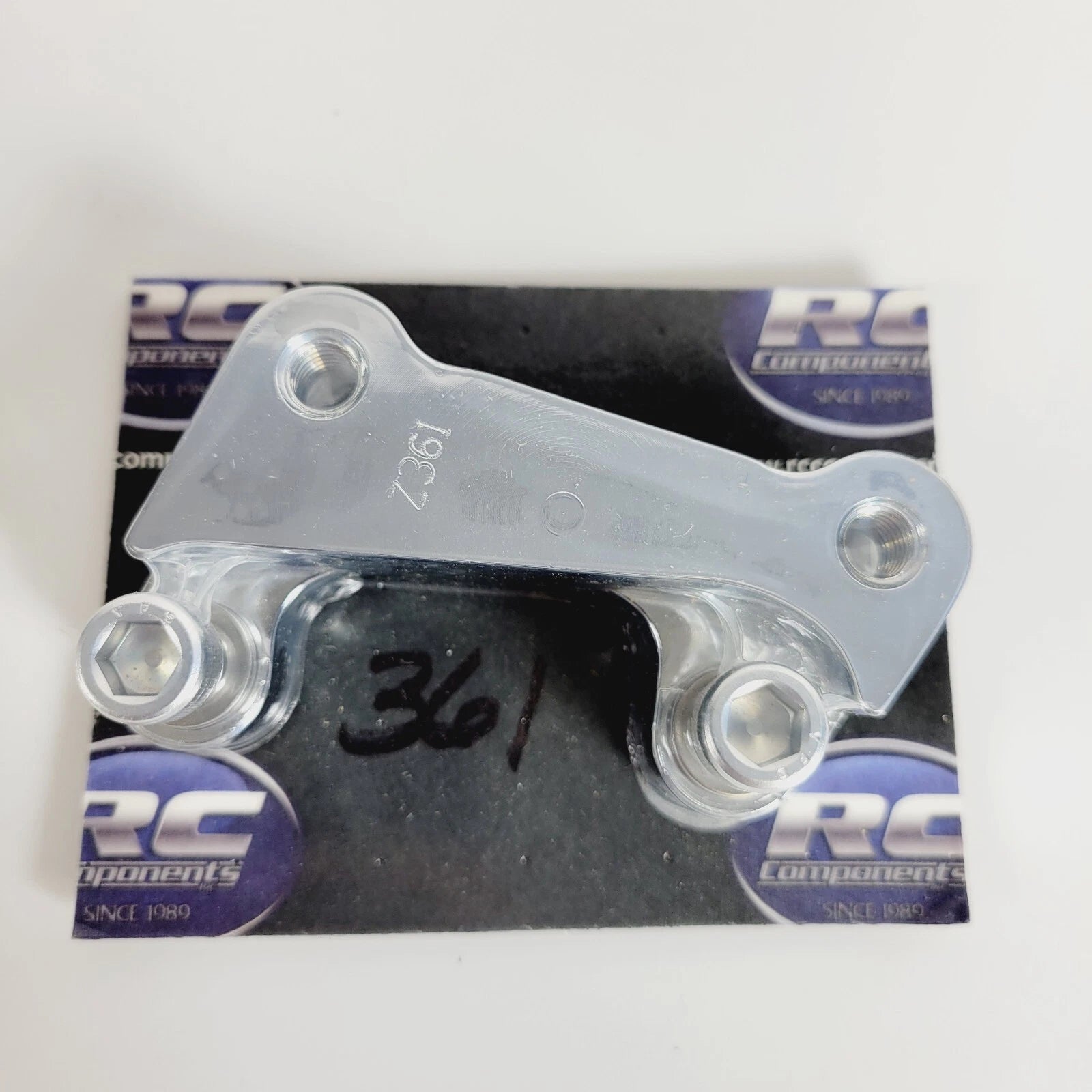 Caliper Mount for Harley Touring (2000–2007) - Front Left - Chrome - 13"
