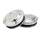 CNC Silver Frame Insert Plug Kit for Honda CMX 500 Rebel (2020–2021)