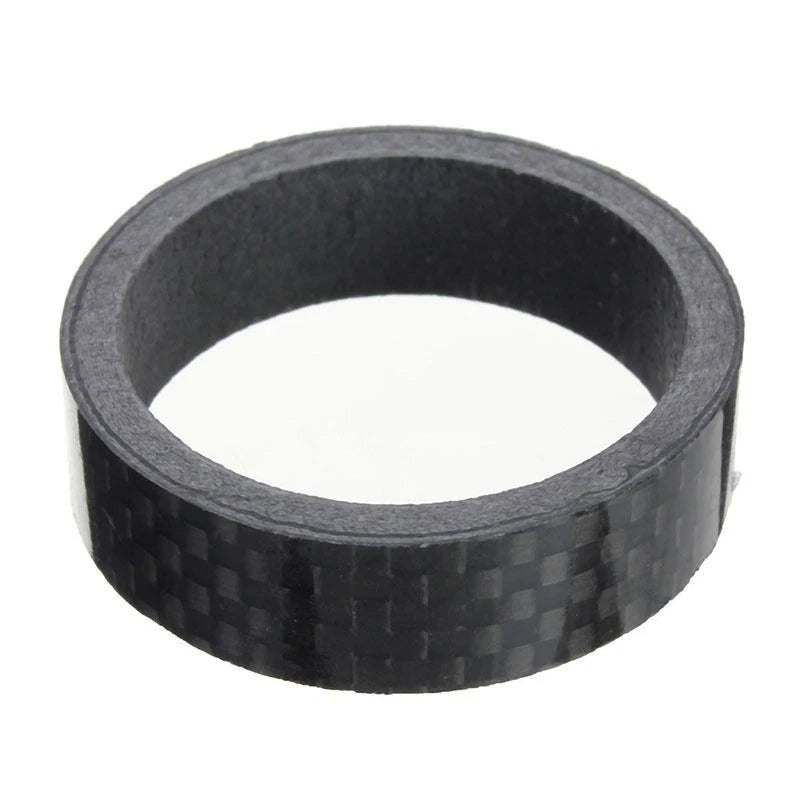 5pcs Carbon Fiber Headset Spacer Washers for Bicycle (3/5/10/15/20mm)