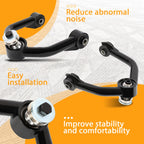 Set of 2 Front Upper Control Arms for Toyota Tundra/Sequoia (1999–2007)
