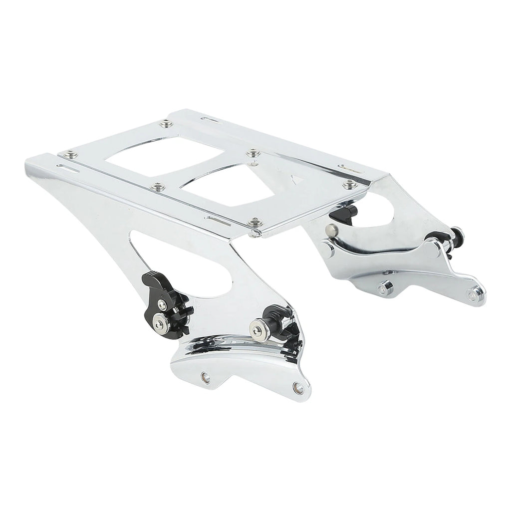 2X Luggage Mount Rack with 4 Docking Kit for Harley Touring Glide (2014–2023)