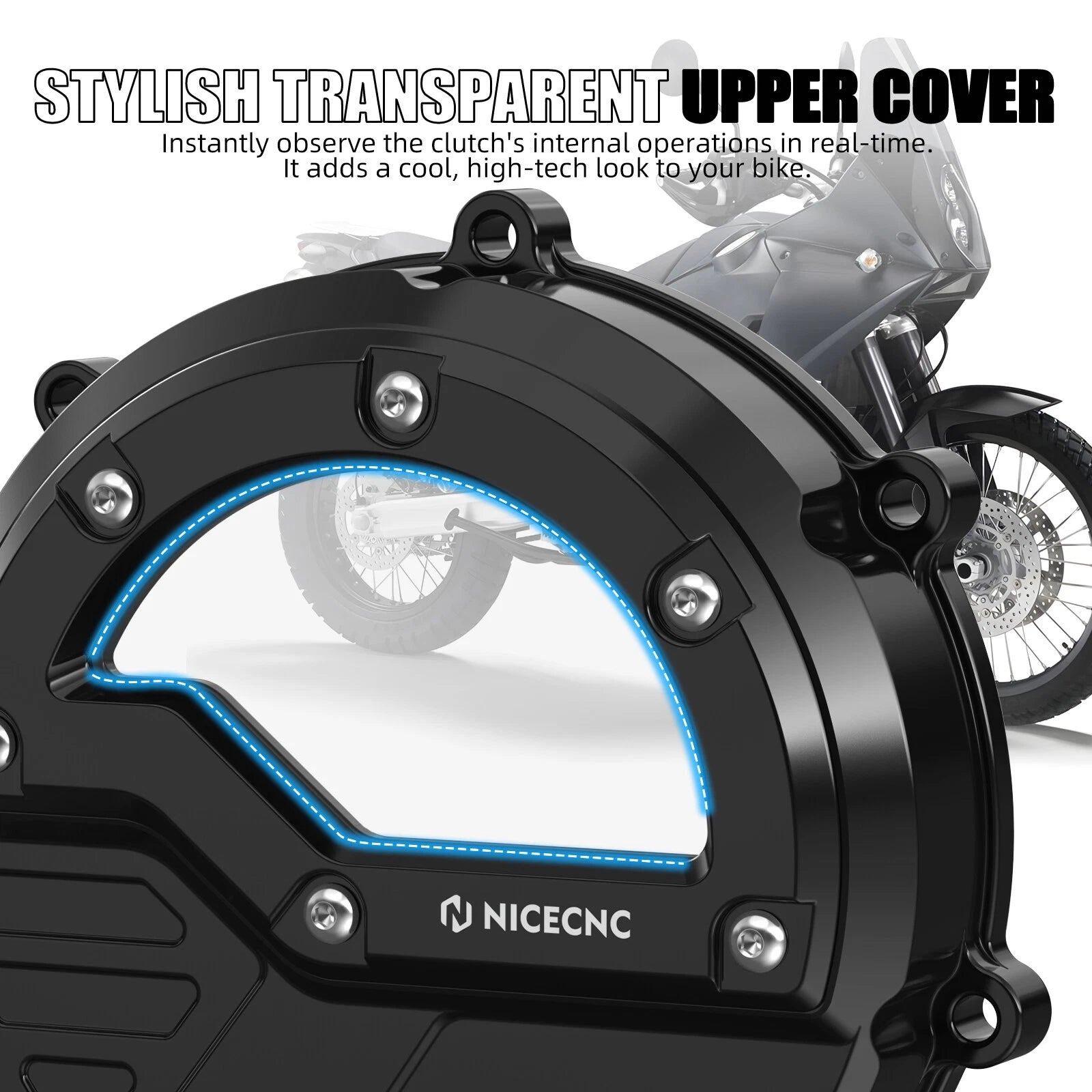 Clutch Cover Guard for KTM 950 Adventure/S, 950 Supermoto, 950 Duke (2003–2008)