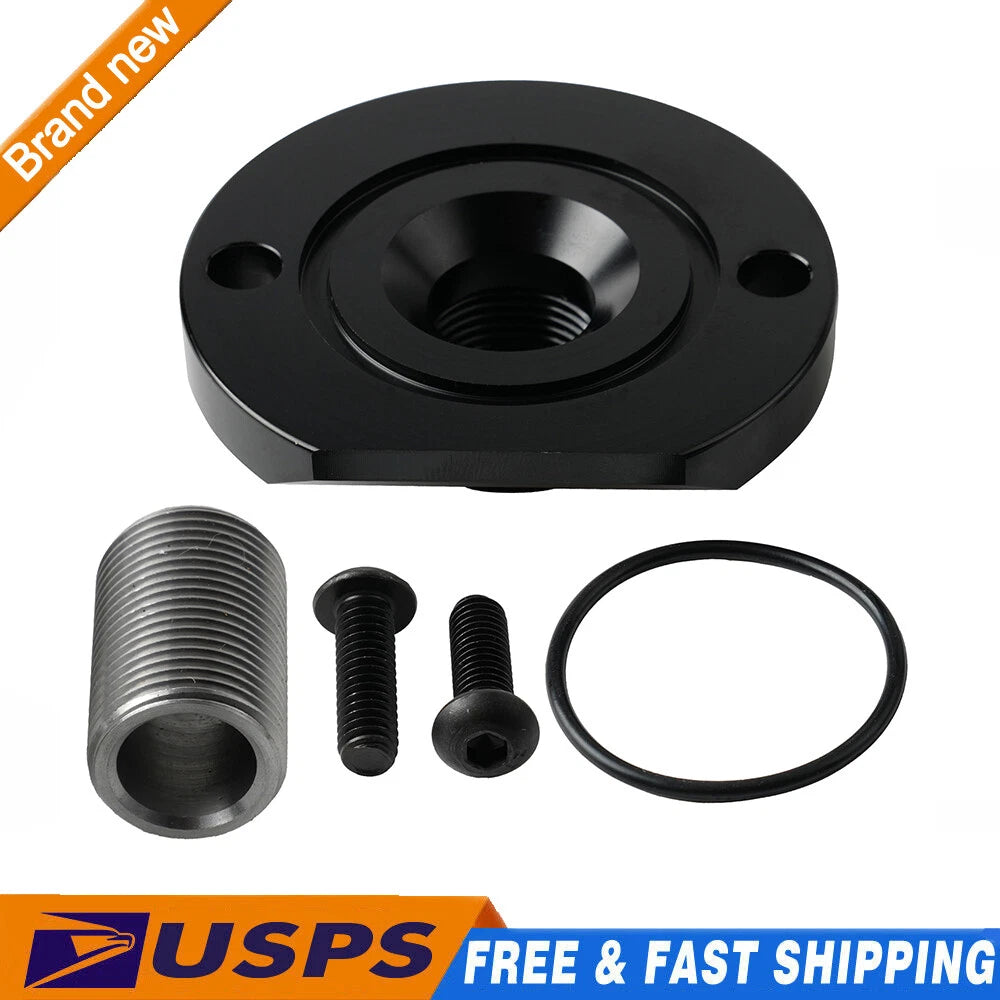 Oil Bypass Eliminator for Chevy SBC/BBC (except Gen V and Gen VI) 13/16-16 Black