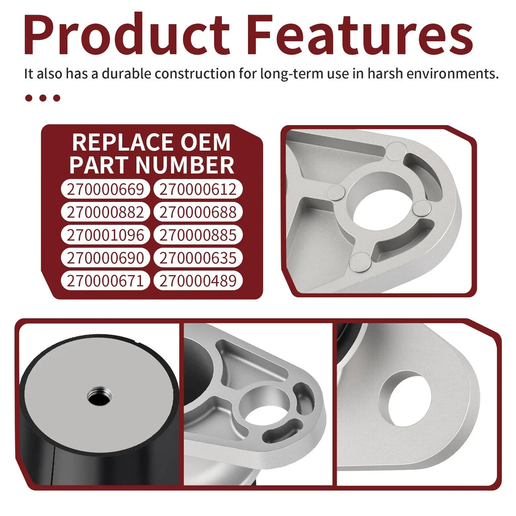 STD Engine Motor Mounts x3 for Sea-Doo GTX (2003–2013)