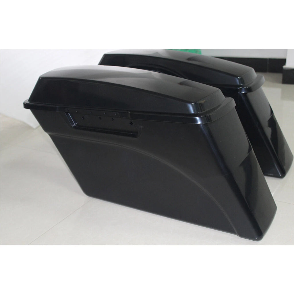 Hard Saddlebags for Harley Touring Electra Glide (1994–2013) Vivid Black