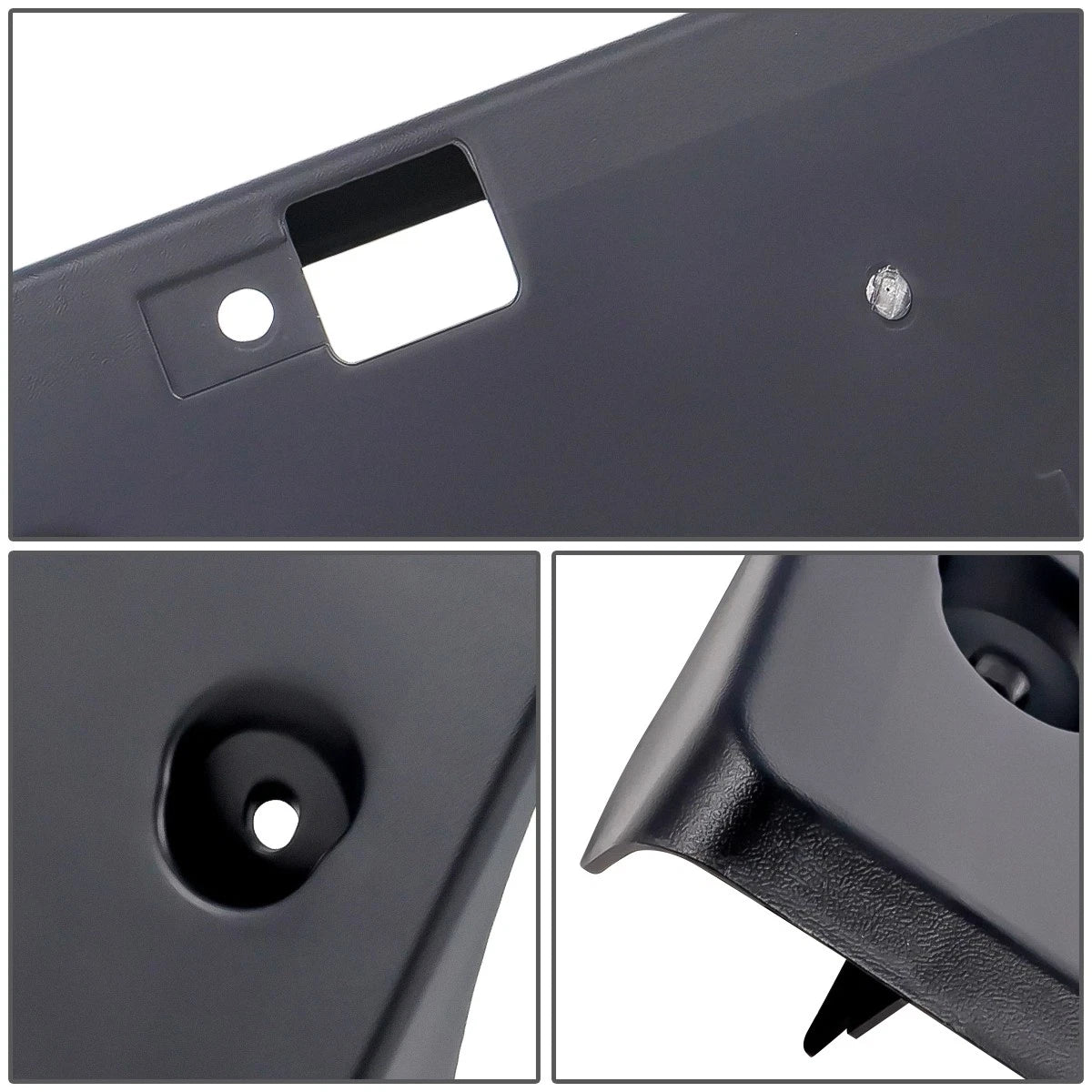 Front Bumper License Plate Tag Holder Mounting Bracket for Infiniti QX30 (2017–2018)