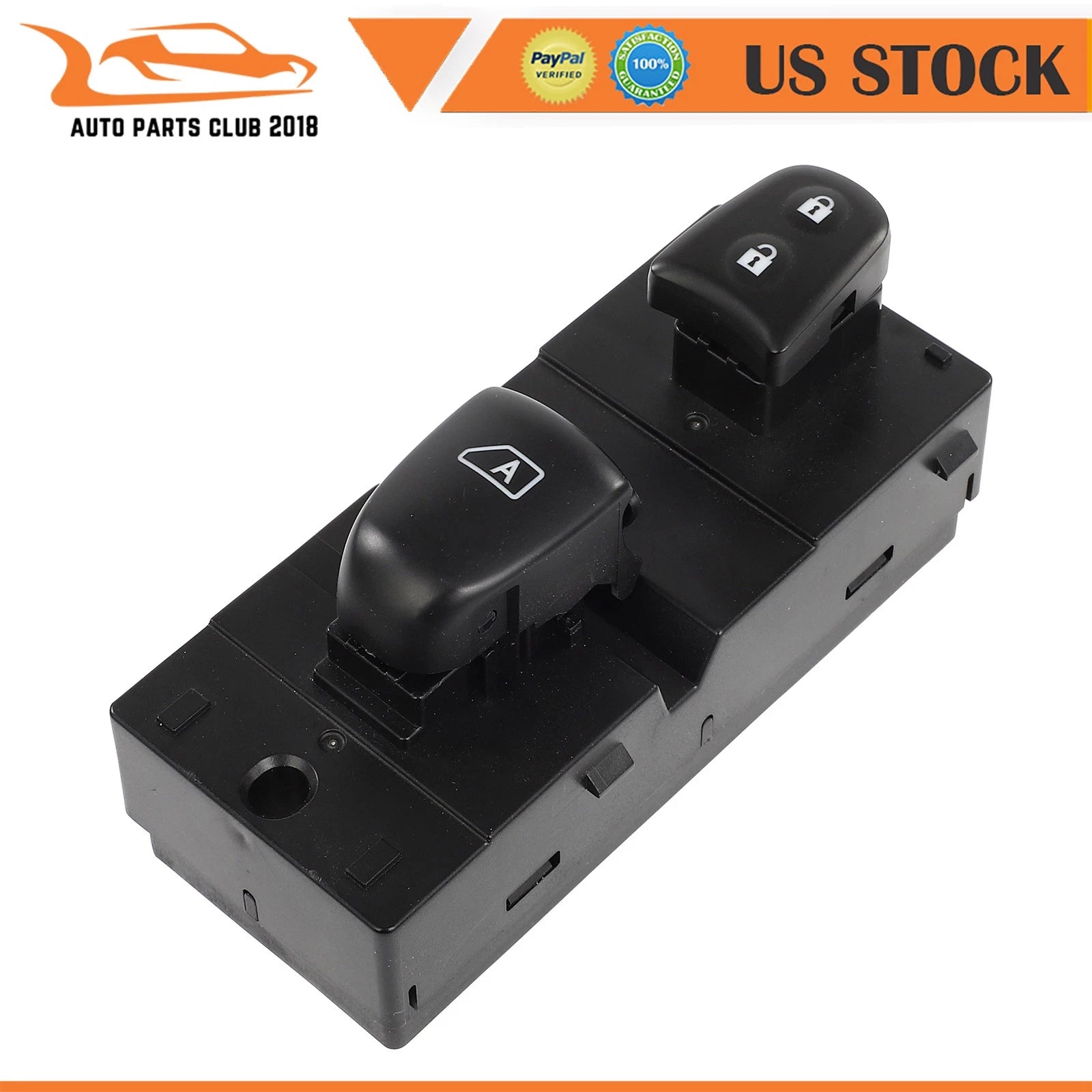 Power Window Switch for Nissan Murano (2015–2022) 254115AB0A Front Right
