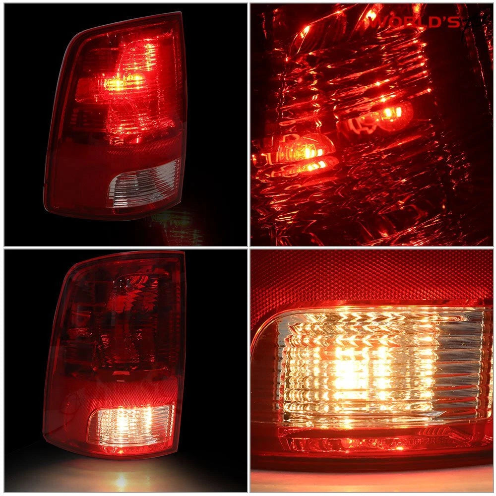 Pair Tail Lights for Dodge Ram 1500 2500 3500 (2009–2018)