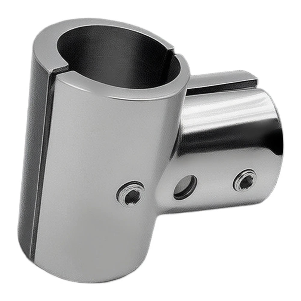 3-Way Stainless Steel Pipe Fitting for Marine Rail (22mm, 7/8in, 25mm, 1in)