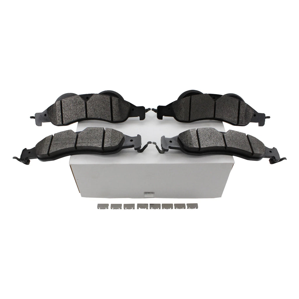 Set of 4 TRW Pro Front Metallic Brake Pads for Ford Expedition Lincoln Navigator (2003–2023)