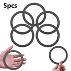 Pack of 5 Rubber Gray Washers for 3.5 Inch Sink Strainer