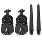 Set of 4 Front Rear Shocks Struts for GMC Sierra 1500 (2007–2013) RWD AWD 4WD