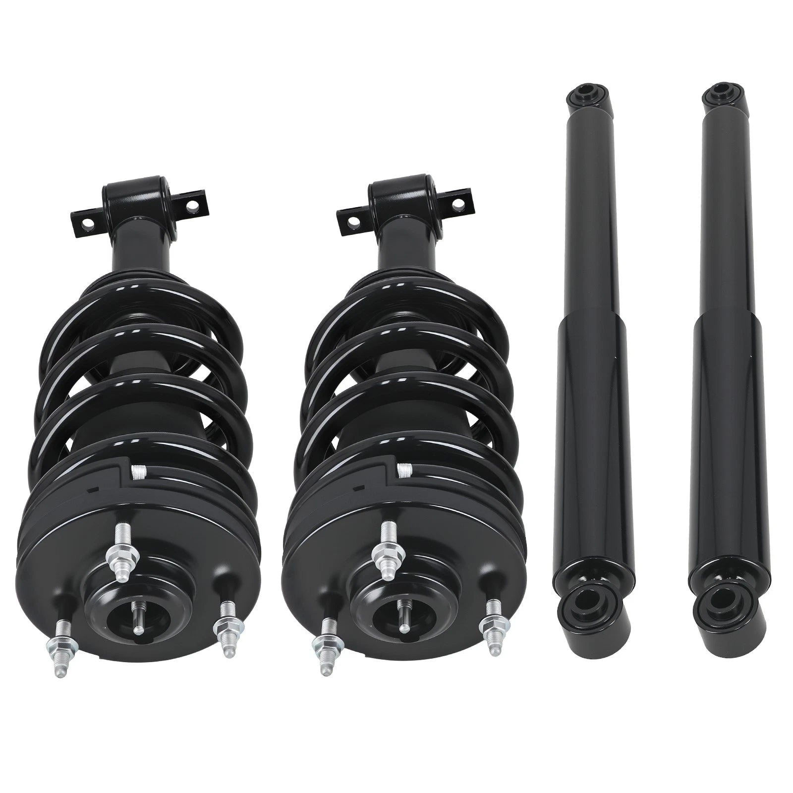 Set of 4 Front Rear Shocks Struts for GMC Sierra 1500 (2007–2013) RWD AWD 4WD