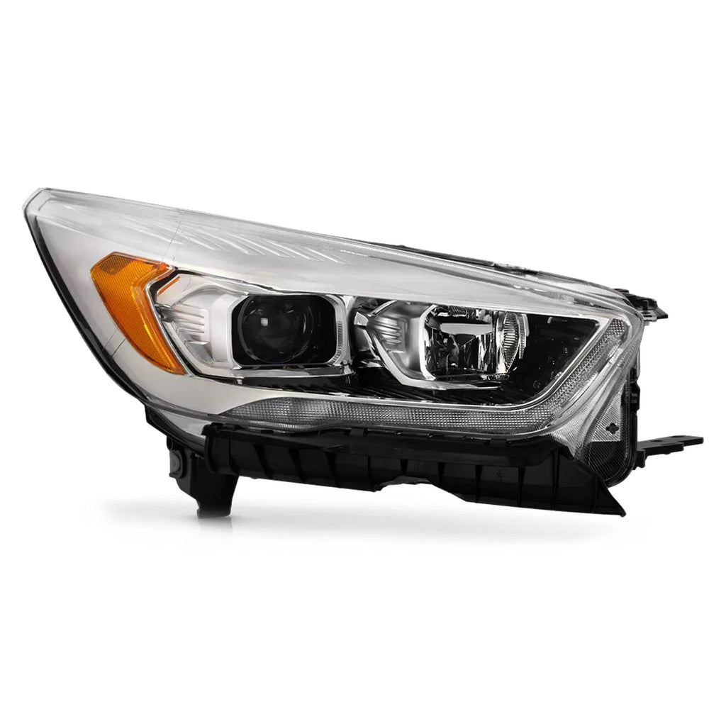 HID/Xenon Headlight for Ford Escape (2017–2019) w/LED DRL, Chrome, Right
