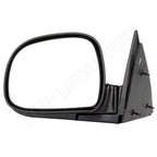 Set of 2 Black Manual Side View Mirrors for Chevy Blazer S10 GMC Jimmy
