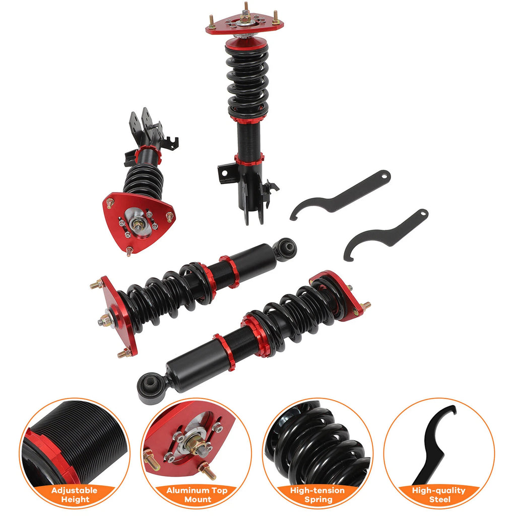 Set of 4 Coilover Shocks for Toyota 86/GT86/FT86 (2012–2023)