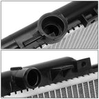 Aluminum Core Replacement Radiator for Honda Civic CRX (1988–1991) 886