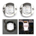 2X 12V Marine Blue Underwater LED Light for Boat (316 Stainless)