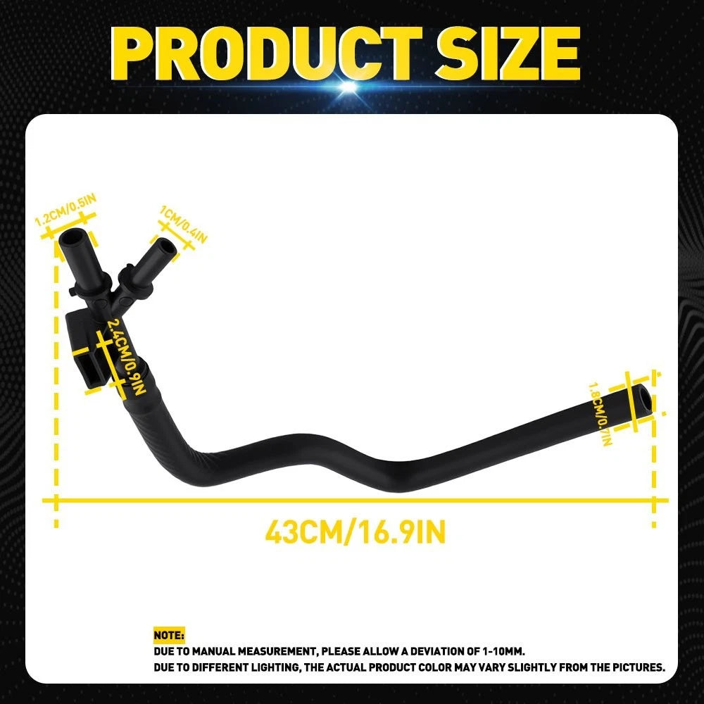 Water By-Pass Hose for Toyota Prius/Prius V (2010–2013) 16264-37060
