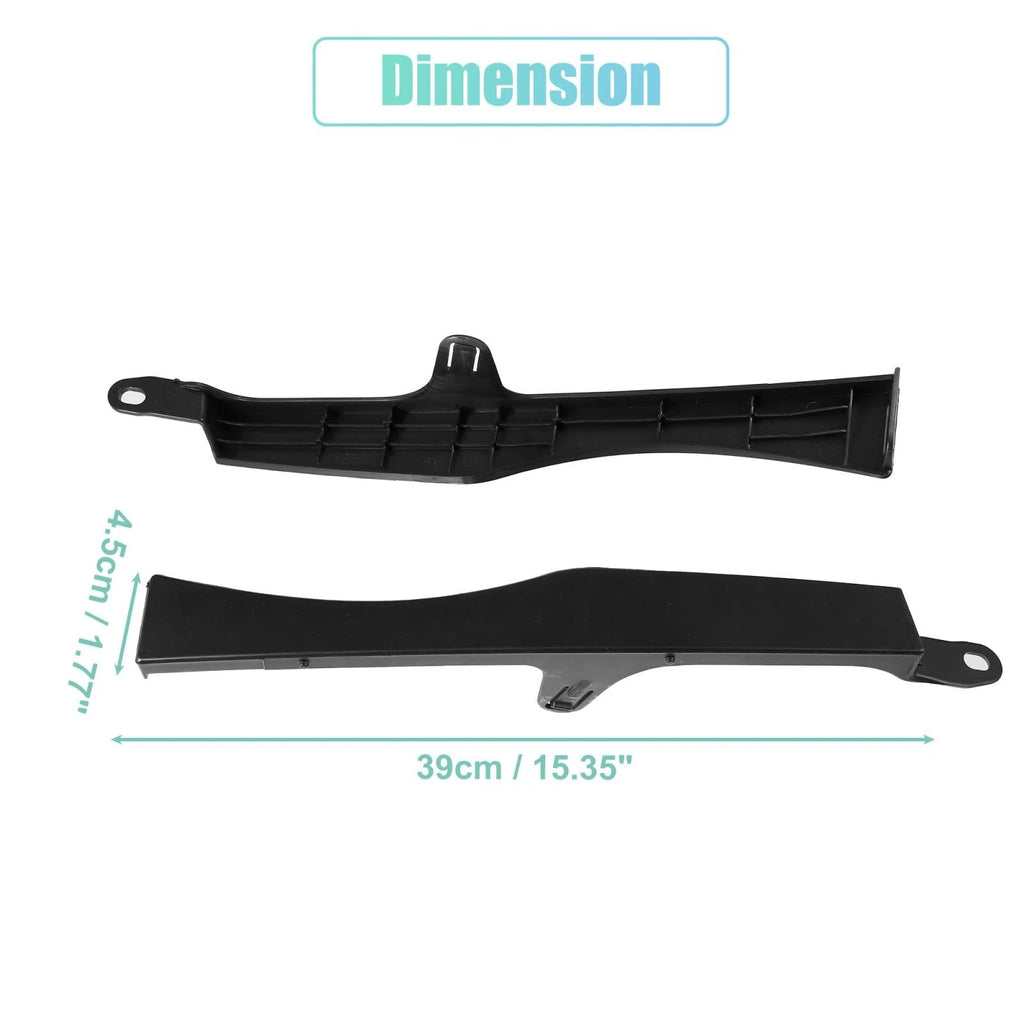 Pair Front Lower Headlight Bumper Grille Filler Trim for Toyota Tacoma (2005–2011)