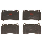 Set of 4 Disc Brake Pads for Hyundai Genesis Coupe (2010–2016)