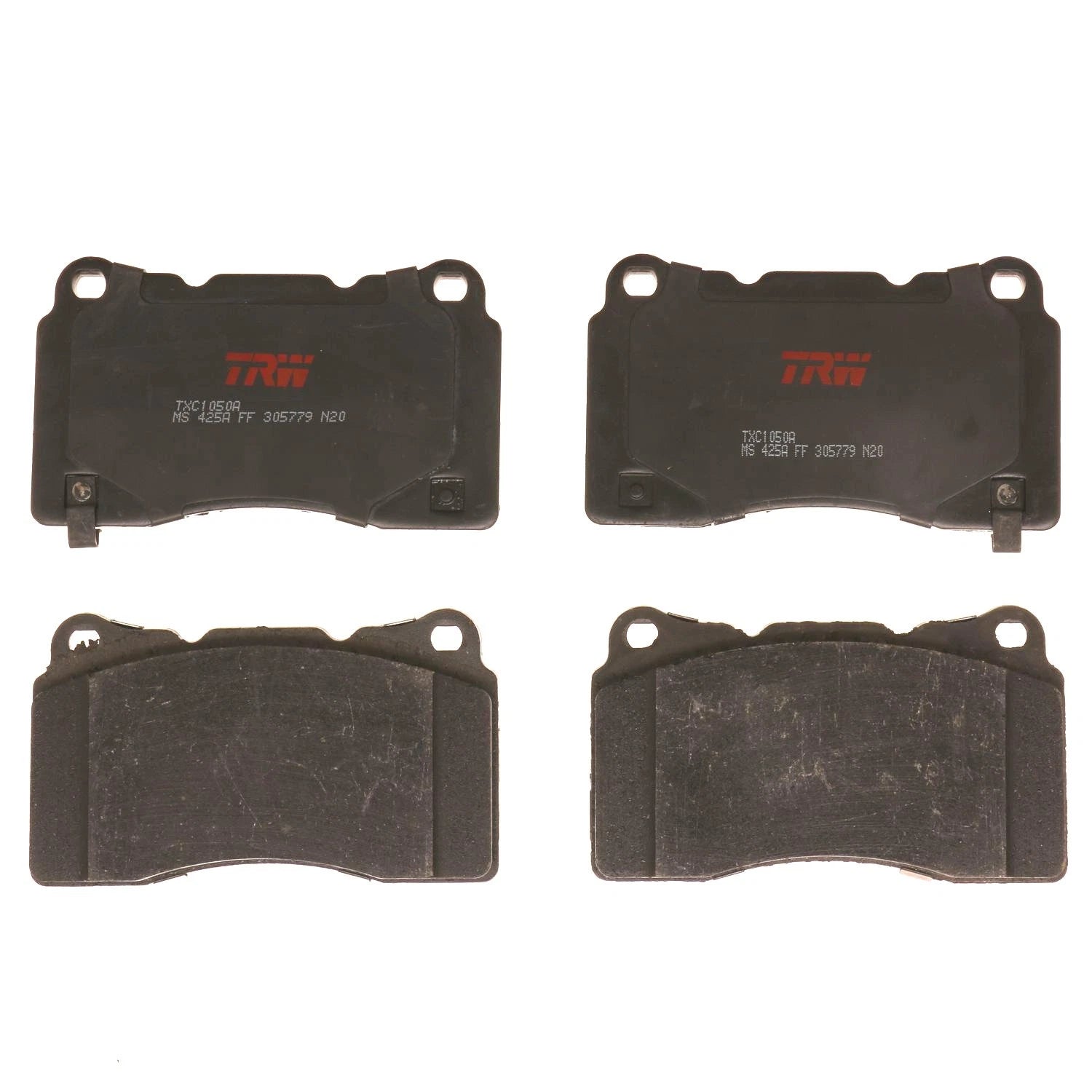 Set of 4 Disc Brake Pads for Hyundai Genesis Coupe (2010–2016)