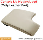 Center Console Armrest Cover for BMW E46 (1999–2004) Beige Leather Synthetic