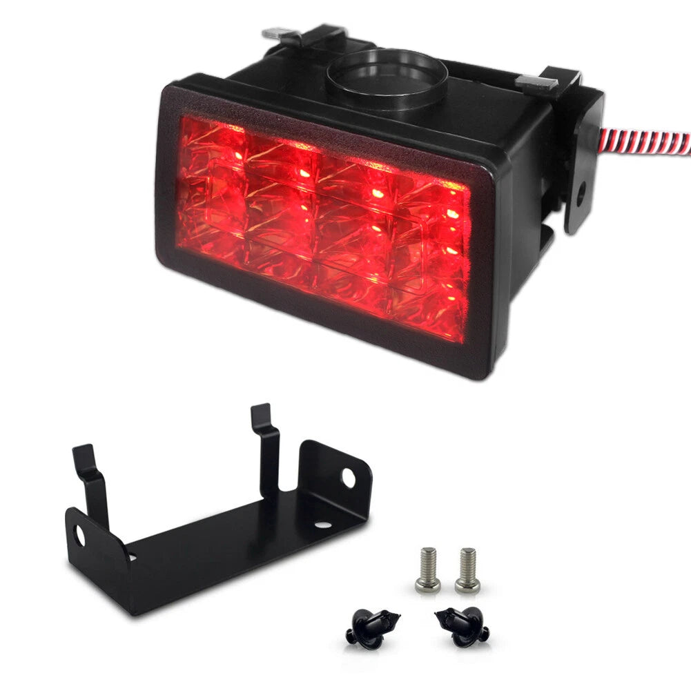 Set of F1 Style Smoked Lens Strobe LED Rear Fog Lights for WRX STI XV