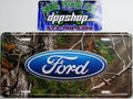 Ford Real Tree Camo Diesel Truck Emblem License Plate Tag Powerstroke (2003–2023)