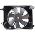 Set of 2 Cooling Fan AC Condenser Radiator Assembly for Honda Civic (2006–2011)