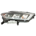 Replacement Passenger Side Halogen Headlight Assembly w/o LED w/o Logo