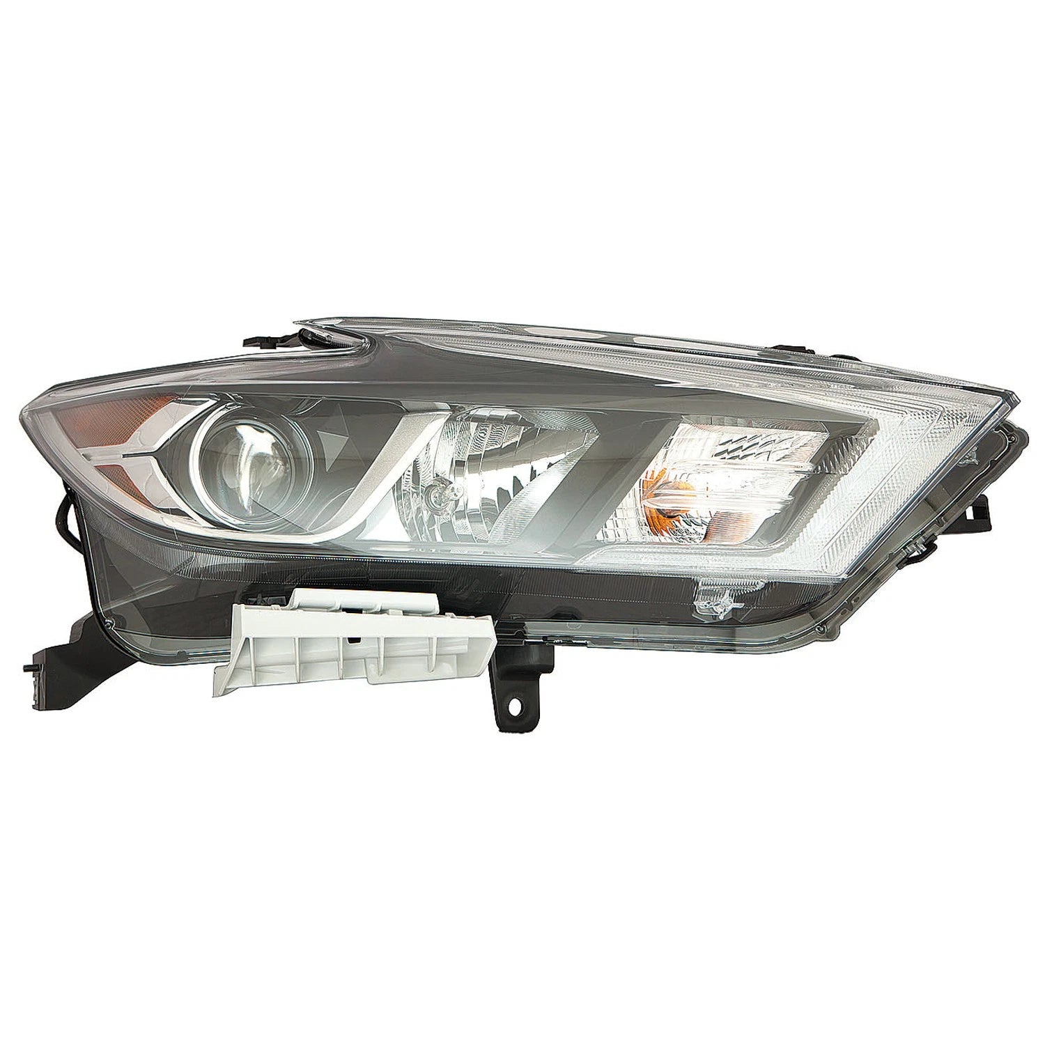 Replacement Passenger Side Halogen Headlight Assembly w/o LED w/o Logo