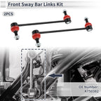 Set of 2 Front Stabilizer Bar Links for Dodge Journey (2009–2020) No.K750382