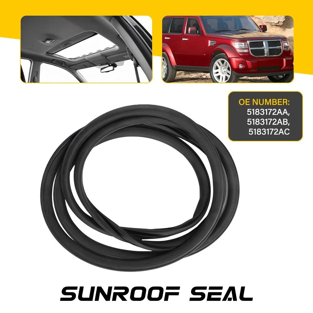 Upper Sunroof Glass Weatherstrip Seal 5183172AB for Jeep Liberty (2008–2012)