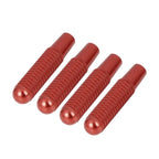 Set of 4 Aluminum Alloy Door Lock Knob Pins Red for Mercedes-Benz 