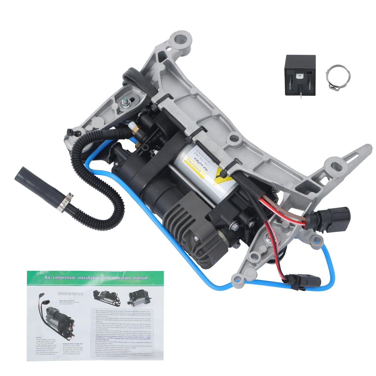 Air Suspension Compressor Pump for Porsche Cayenne VW Touareg (2011–2018)