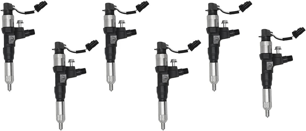 6X Fuel Injector 0445120247 0 445 120 247 for Yuchai Diesel Engine YC4E YC6J