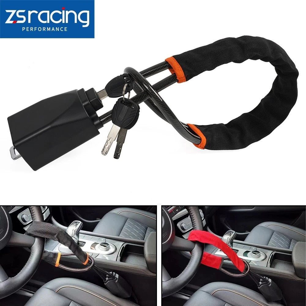 Steering Wheel Lock for Universal Car Truck SUV (Anti-Theft Security)