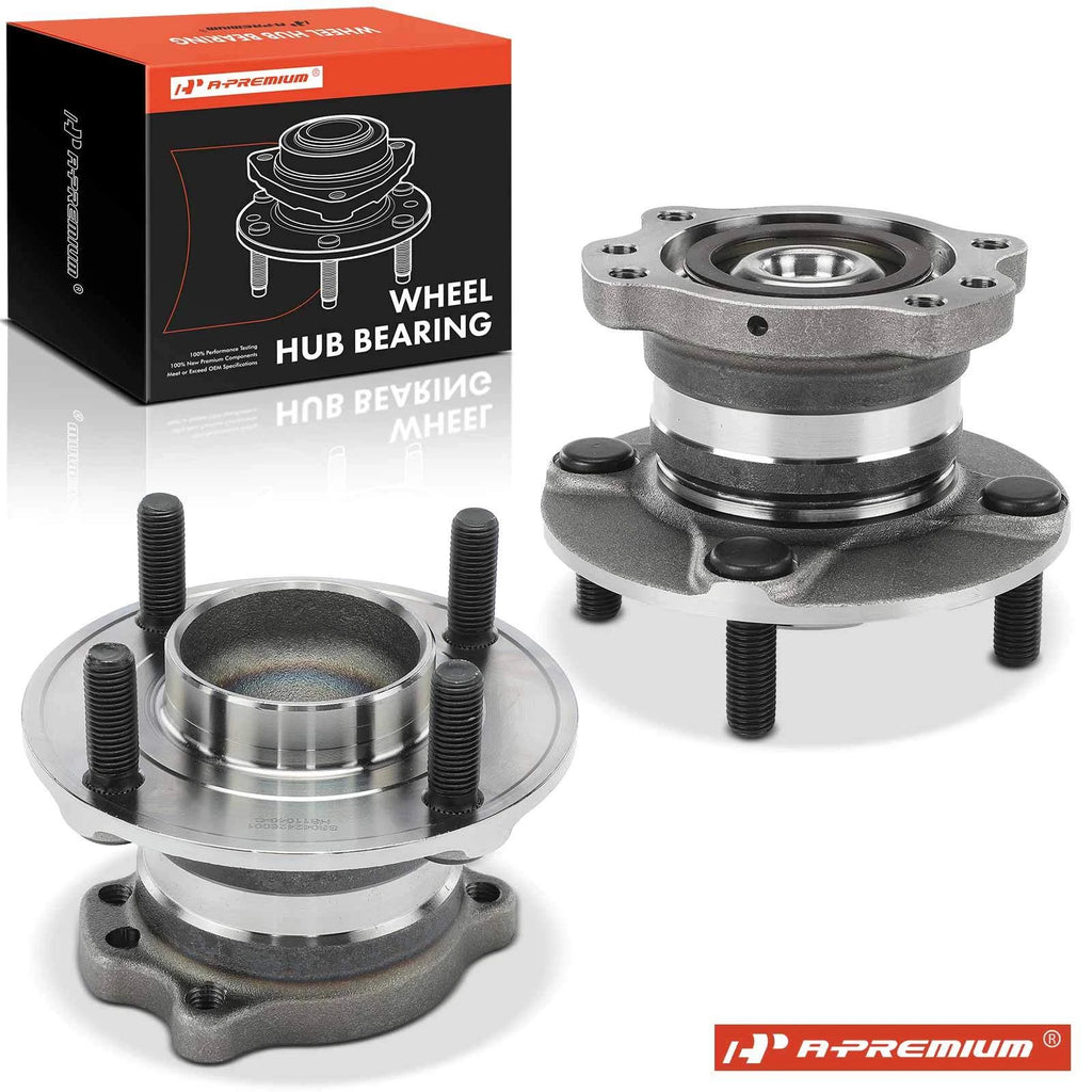 2X Rear Wheel Hub & Bearing Assembly for Ford Ecosport (2018–2021) FWD