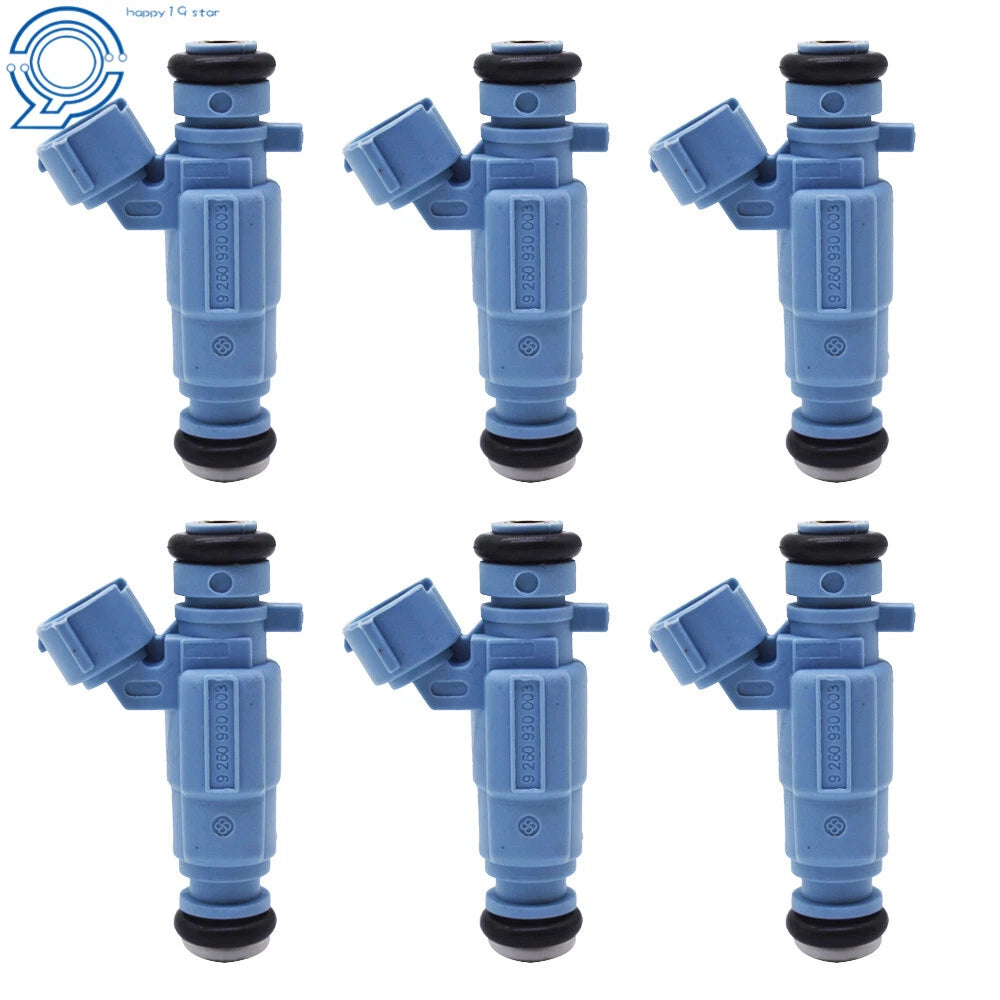 Set of 6 Fuel Injectors for Kia Sorento (2003–2005) 3.5L