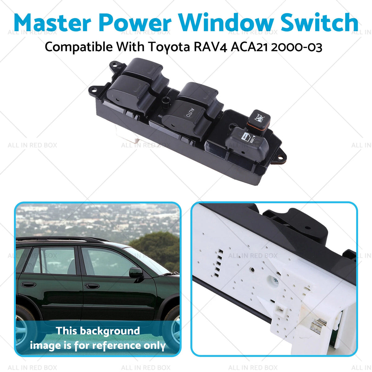 Window Switch Front Right for Toyota RAV4 (2000–2003) 84820-42080