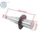 Round Spindle with Brake for Trailer Axle (7000 lbs)