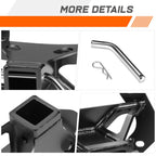 Set of 3 Textured Tailgate Bed Rails for Nissan Frontier (2005–2014)
