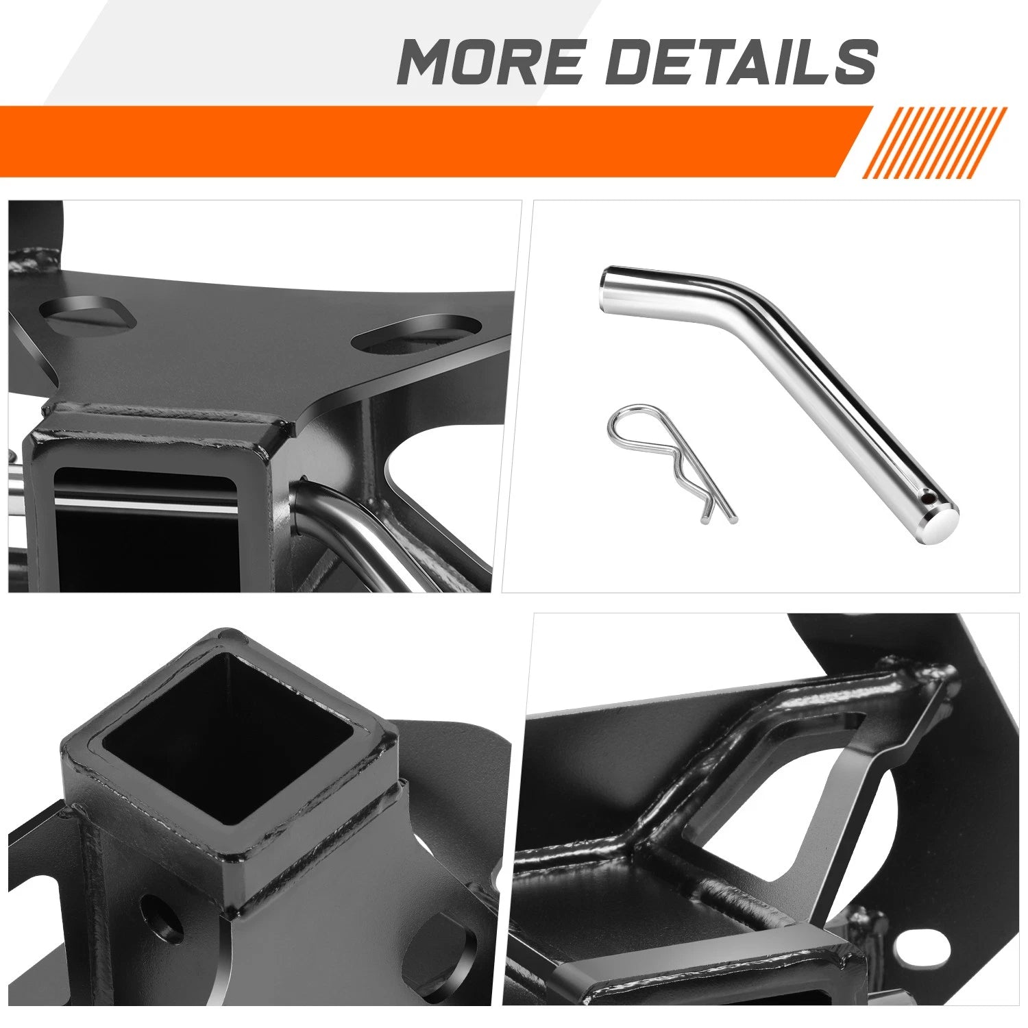 Set of 3 Textured Tailgate Bed Rails for Nissan Frontier (2005–2014)