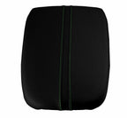 Console Lid Armrest Cover for Acura TLX (2015–2020) Carbon Fiber Green Stitch
