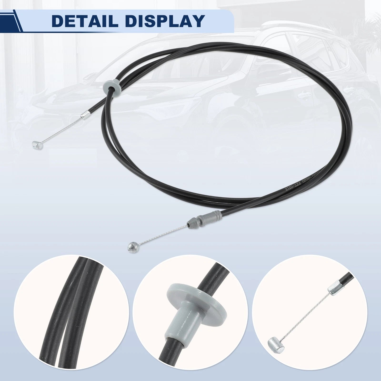 Hood Latch Lock Release Cable for Toyota RAV4 (2006–2012) 53630-0R010 5363042100