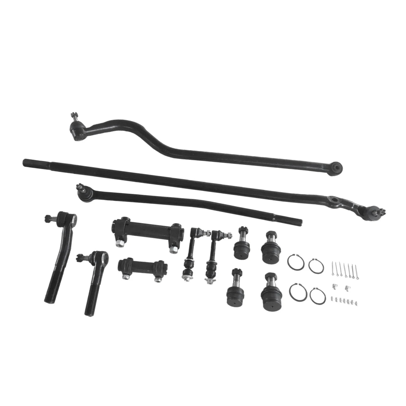 13pcs Front Drag Link Ball Joint Kit for Dodge Ram 2500 3500 (1998–1999)